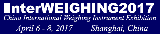 InterWEIGHING2017 April 6-8 Shanghai